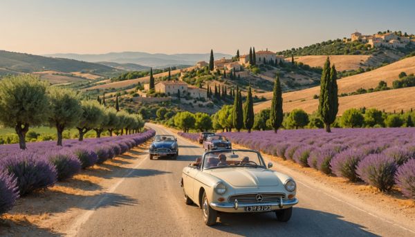 Comment organiser un road trip inoubliable en Provence ?