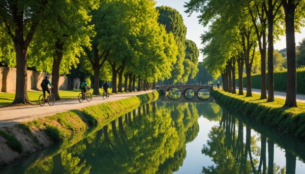 Comment tracer son parcours le long du canal du Midi ?