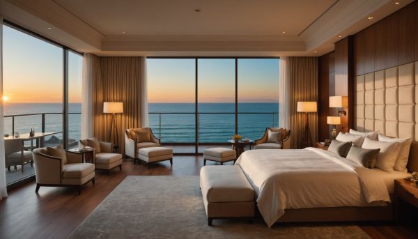 Reserver chambre vue panoramique mer