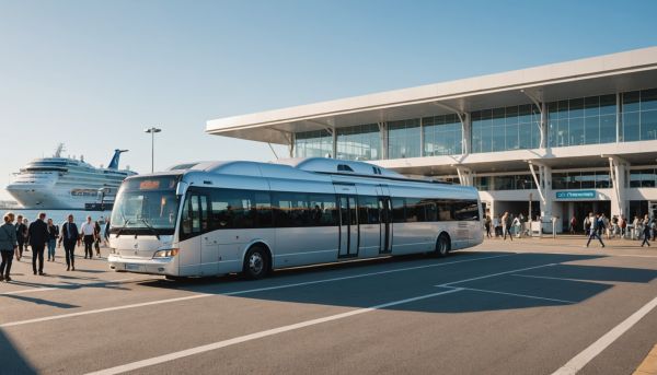 Transferts aéroport rapides et navettes maritimes régulières