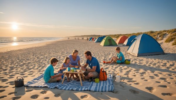 Trouver camping familial bord mer