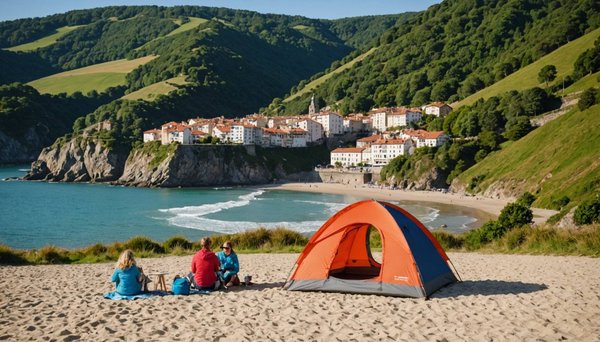 Vacances authentiques au pays basque avec le camping ametza, proche des plages et des traditions